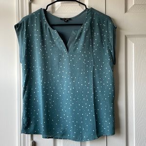 Papermoon Teal Green Top